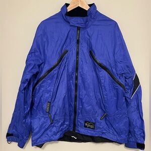 Rockwater Water Resistant Blue Windbreaker Jacket